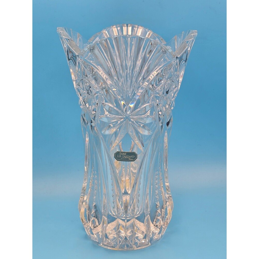 Vintage Cristal D'Arques "Vincennes" 24% Lead Crystal Vase – Made in France